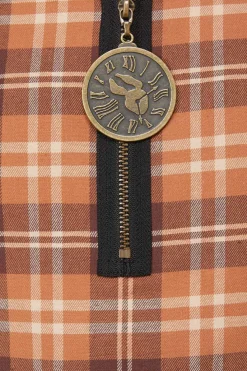 Women Dangerfield Dresses & Pinafores*Looking Glass Tartan Pinafore