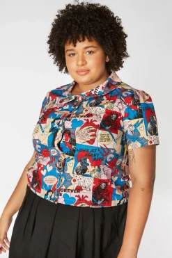 Women Black Friday Curve Tops & Blouses*Love At First Bite Blouse Curve