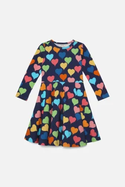 Kids Princess Highway Kids Dresses & Pinafores*Love Heart Kids Jersey Dress