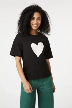 Women Princess Highway Blouses & Tops*Love Heart Tee