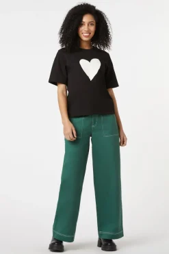 Women Princess Highway Blouses & Tops*Love Heart Tee