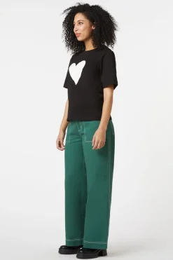 Women Princess Highway Blouses & Tops*Love Heart Tee