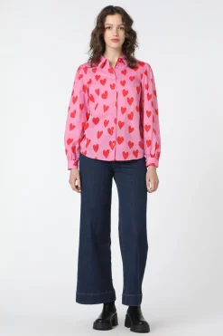 Women Princess Highway Blouses & Tops*Love Hearts Blouse