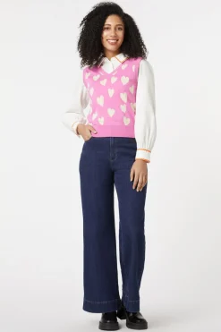Women Princess Highway Knitwear & Cardis*Love Hearts Vest