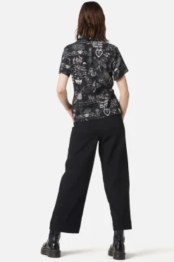 Women Dangerfield Blouses & Tops*Lover'S Departure Printed Blouse