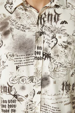 Men Dangerfield Shirts & Tees*Lovers Departure Short Sleeve Shirt