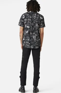 Men Dangerfield Shirts & Tees*Lovers Departure Short Sleeve Shirt