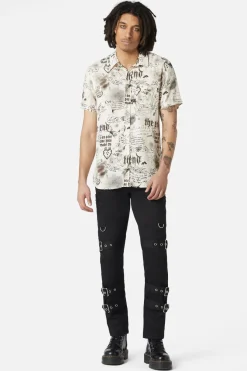 Men Dangerfield Shirts & Tees*Lovers Departure Short Sleeve Shirt