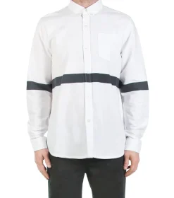 Men Dangerfield Shirts & Tees*Ls Relax Fit W Printed Stripe