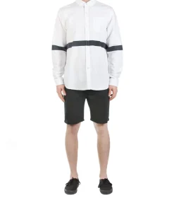 Men Dangerfield Shirts & Tees*Ls Relax Fit W Printed Stripe