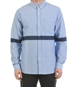 Men Dangerfield Shirts & Tees*Ls Relax Fit W Printed Stripe