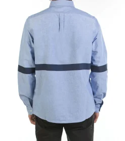 Men Dangerfield Shirts & Tees*Ls Relax Fit W Printed Stripe