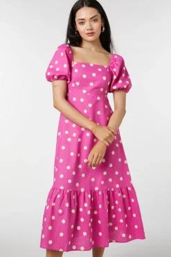 Women Princess Highway Dresses & Pinafores*Lucy Polka Dot Midi Dress