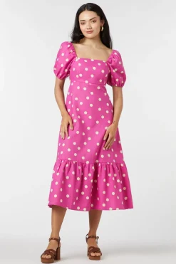 Women Princess Highway Dresses & Pinafores*Lucy Polka Dot Midi Dress