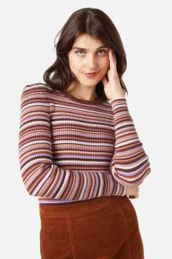 Women Princess Highway Knitwear & Cardis*Lucy Stripe Knit Top