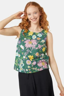 Women Princess Highway Blouses & Tops*Magic Garden Shell Top