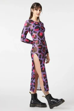 Women Dangerfield Dresses & Pinafores*Major Meow Mesh Dress