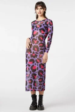 Women Dangerfield Dresses & Pinafores*Major Meow Mesh Dress