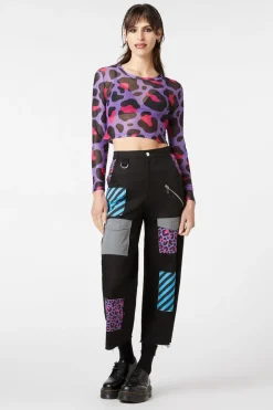 Women Dangerfield Blouses & Tops*Major Meow Mesh Top