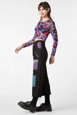 Women Dangerfield Blouses & Tops*Major Meow Mesh Top