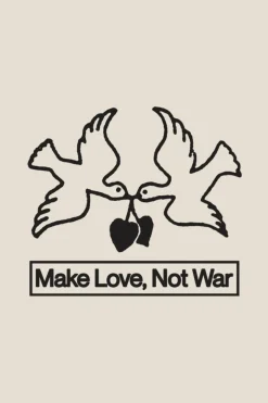 Men Pulp Kitchen Shirts & Tees*Make Love, Not War