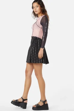 Women Dangerfield Blouses & Tops*Manic Babylock Mesh Top