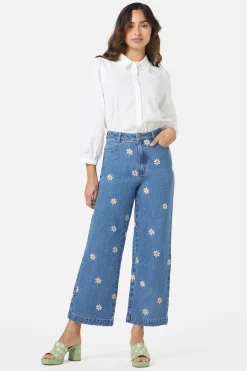 Women Princess Highway Pants & Jumpsuits*Margo Daisy Embroidered Jean