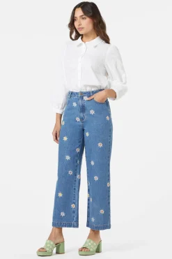 Women Princess Highway Pants & Jumpsuits*Margo Daisy Embroidered Jean