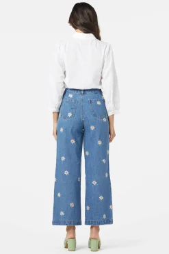 Women Princess Highway Pants & Jumpsuits*Margo Daisy Embroidered Jean