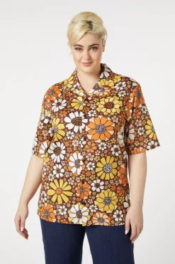 Women Princess Highway Blouses & Tops*Marigold Everyone Shirt
