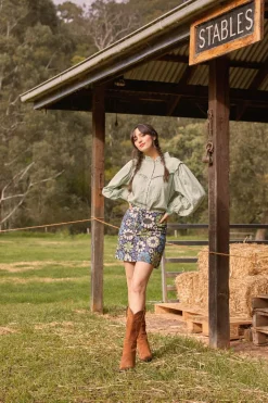 Women Princess Highway Skirts & Skorts*Marigold Mini Skirt