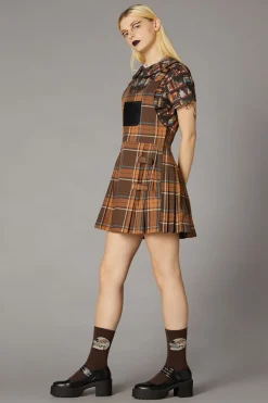 Women Black Friday Dresses & Pinafores*Mary Tartan Pinafore