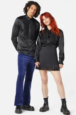 Men Dangerfield Shirts & Tees*Matrimonial Tux Style Long Sleeve Shirt