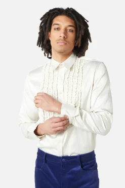 Men Dangerfield Shirts & Tees*Matrimonial Tux Style Long Sleeve Shirt