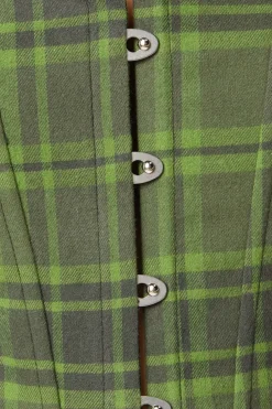 Women Dangerfield Corsets & Harnesses*Meadow Tartan Corset