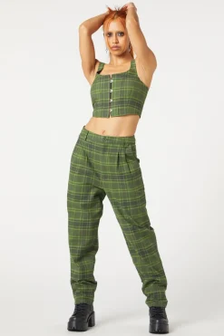 Women Dangerfield Pants & Jumpsuits*Meadow Tartan Pants