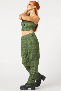 Women Dangerfield Pants & Jumpsuits*Meadow Tartan Pants