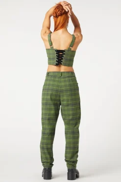 Women Dangerfield Pants & Jumpsuits*Meadow Tartan Pants