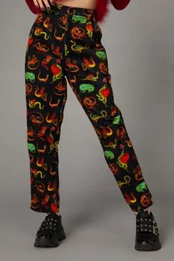 Women Black Friday Pants & Jumpsuits*Medieval Dragon Pant