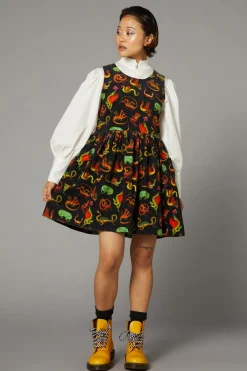 Women Black Friday Dresses & Pinafores*Medieval Dragon Pinafore