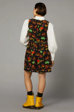 Women Black Friday Dresses & Pinafores*Medieval Dragon Pinafore