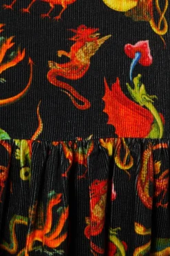 Women Black Friday Dresses & Pinafores*Medieval Dragon Pinafore