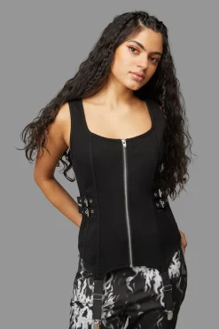 Women Black Friday Blouses & Tops*Menacing Corset