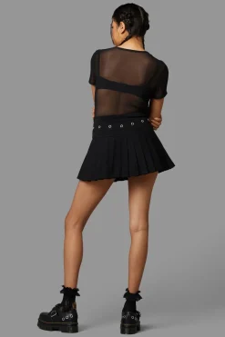 Women Black Friday Skirts & Skorts*Menacing Mini Skirt