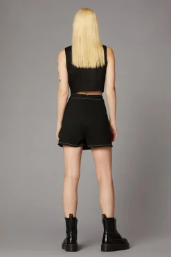 Women Black Friday Skirts & Skorts*Mermaid Embroidered Skort