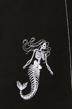 Women Black Friday Skirts & Skorts*Mermaid Embroidered Skort