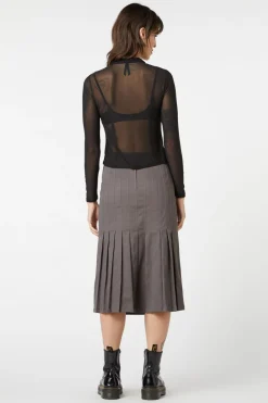 Women Dangerfield Blouses & Tops*Mesh Collared Blouse