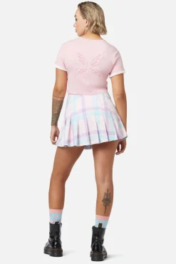 Women Dangerfield Blouses & Tops*Meta Fantasy Wings Crop Tee