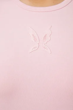 Women Dangerfield Blouses & Tops*Meta Fantasy Wings Crop Tee