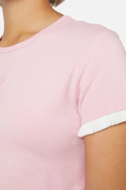 Women Dangerfield Blouses & Tops*Meta Fantasy Wings Crop Tee